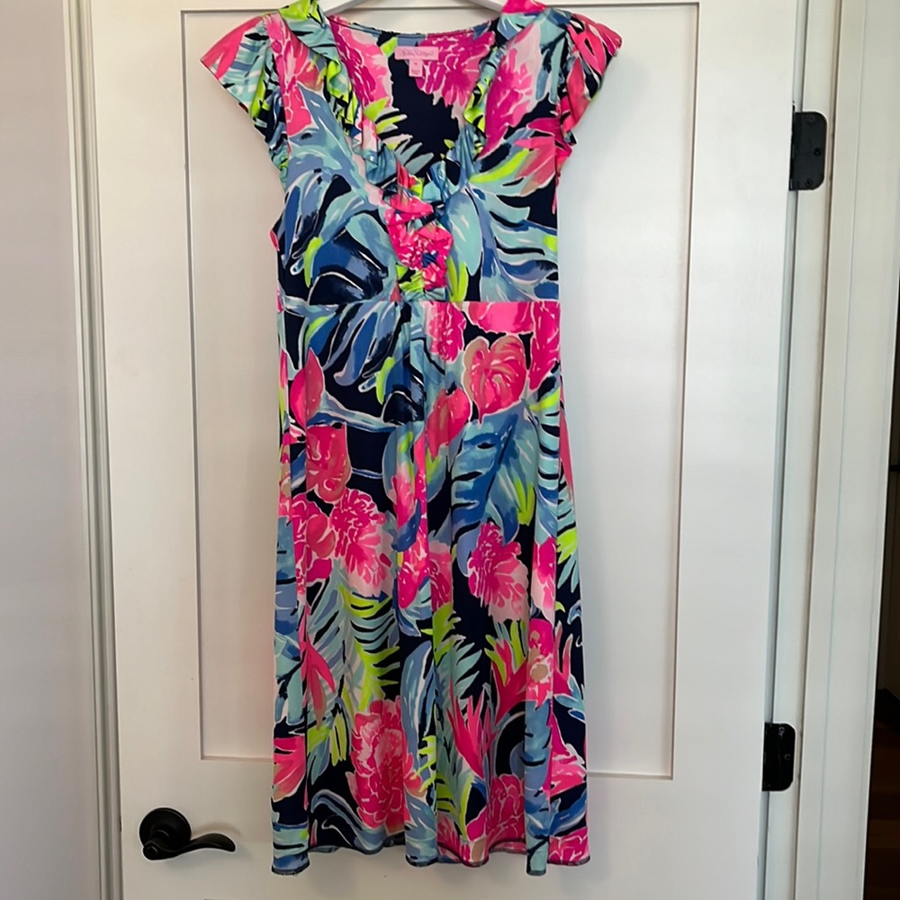 Lilly Pulitzer floral dress